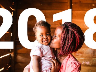 One word to move us in 2018: compassion Mom and Child