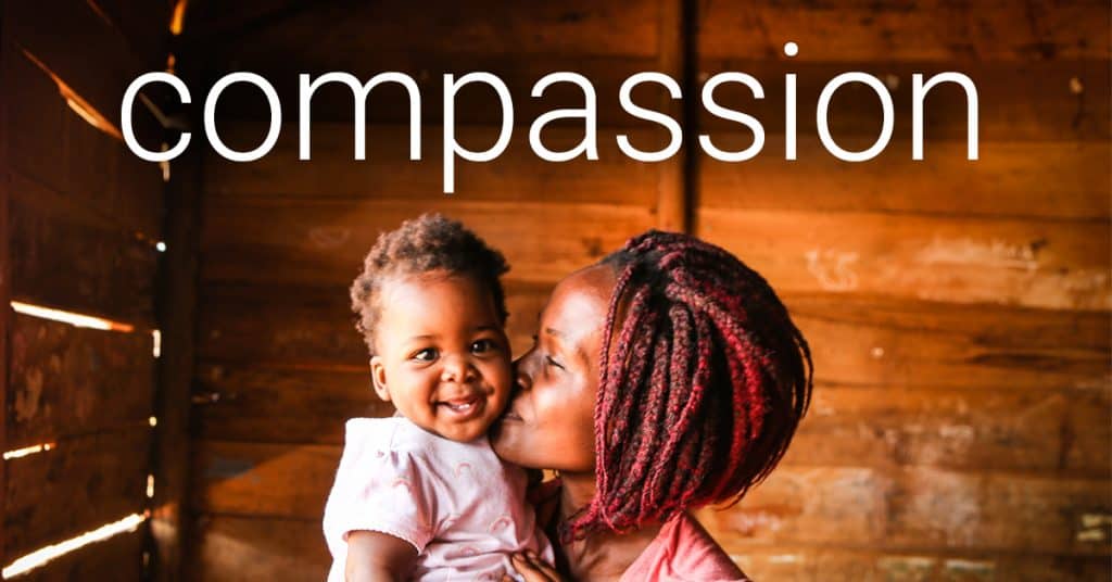 One word to move us in 2018: compassion