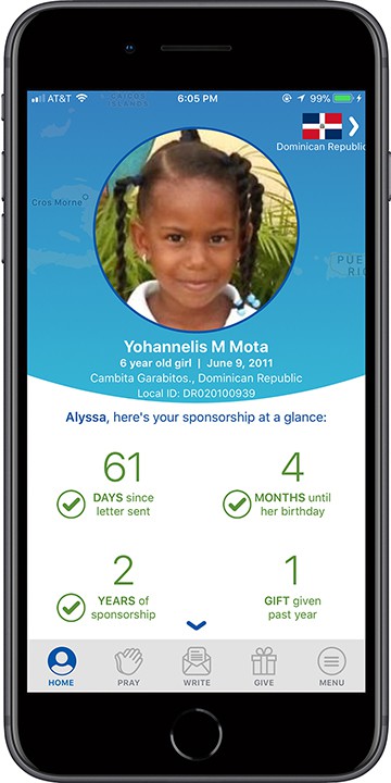 New Updates to the Compassion App: How to Easily Engage With the Child You Sponsor