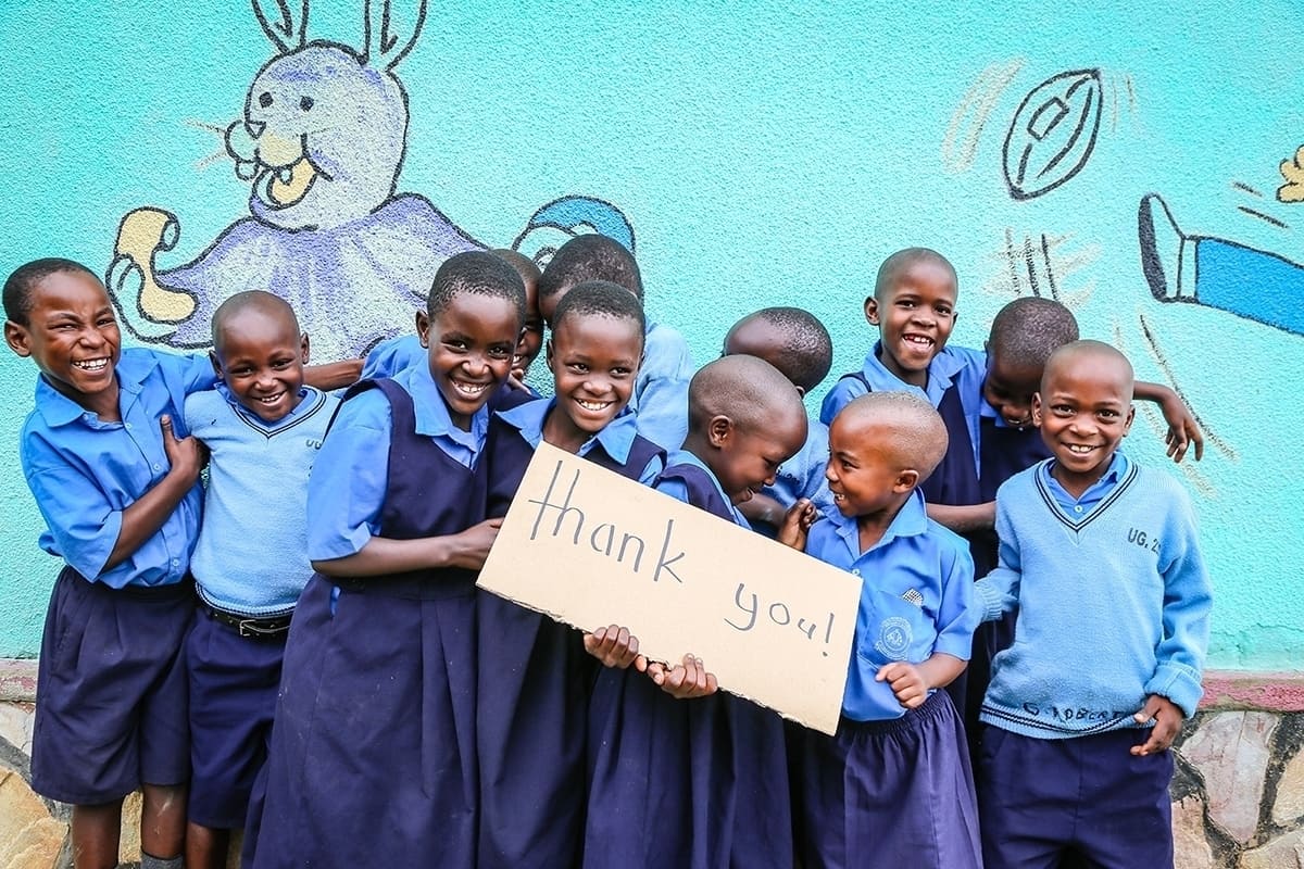 We can't thank you enough for loving and protecting 2 million children!