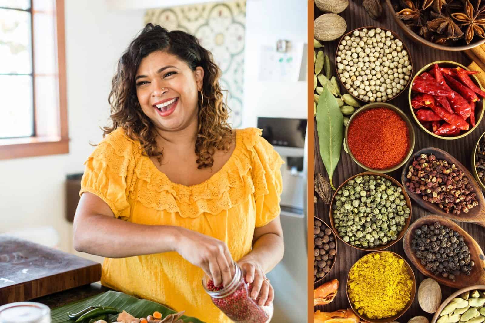 Aarti Sequeira - In the Beginning Cookbook Stand