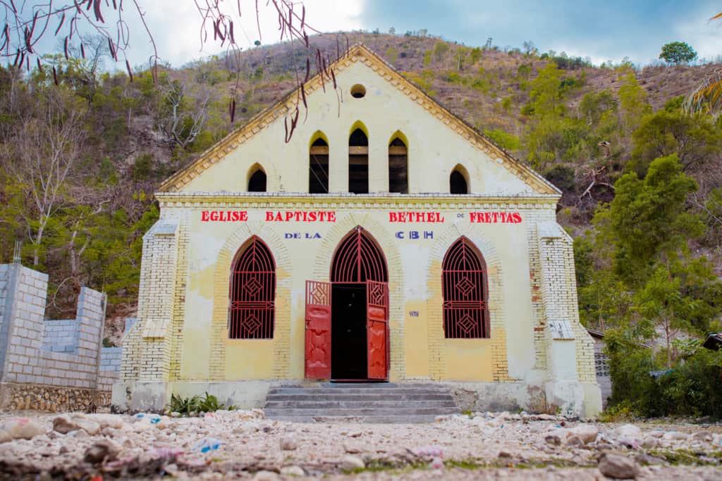 Built in 1933, this church hosts a livestock program that provides Compassion kids with sustainable income opportunities.